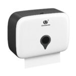 Kitchenknock White Wall Paper Towel Holder / Dispenser 21cm Tall