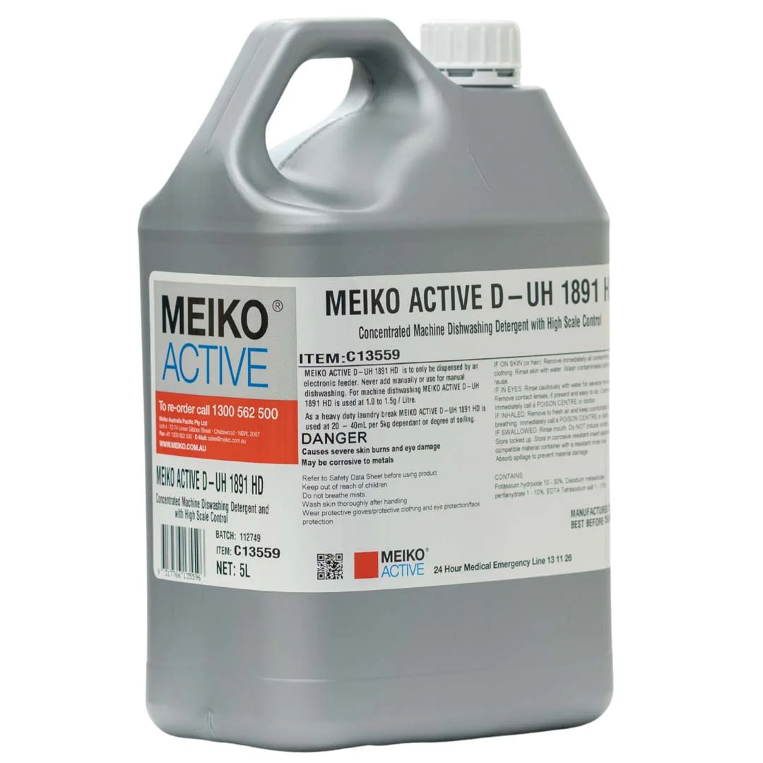 MEIKO ACTIVE D-UH 1891 HD Commercial Dishwasher Detergent