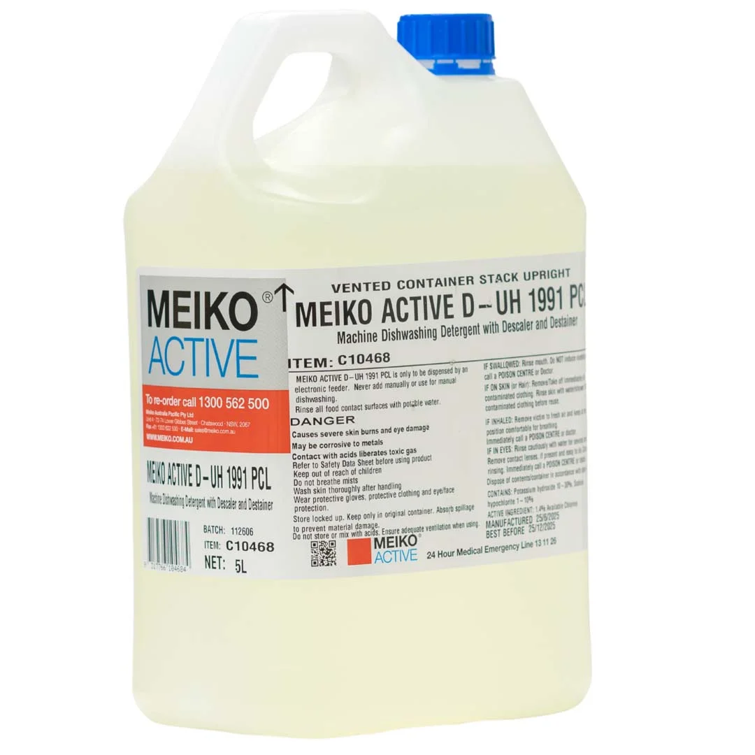 MEIKO ACTIVE D-UH 1991 PCL Commercial Dishwasher Detergent