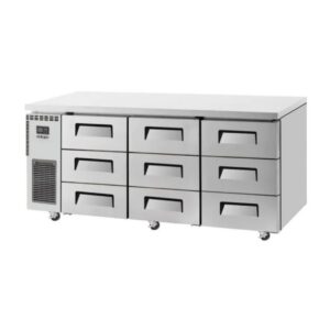 Skipio SUR18-3D-9 1800mm 9 Drawer Under Counter Fridge