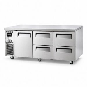 Turbo Air KUR18-2D-4-N Underbench Fridge with 4 Drawers and 1 Door