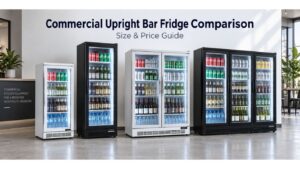 commercial upright bar fridges compared in australia