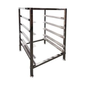 Stainless Steel Dishwasher Basket Stand 4 Tier 550 × 520 × 850mm