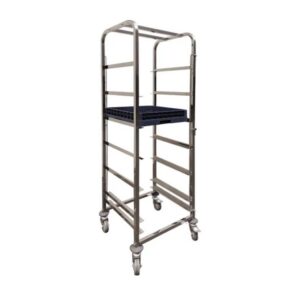 Stainless Steel Dishwasher Basket Trolley 6 Tier