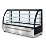 Atosa DF157D Curved Glass Cake Display Fridge 1500mm 520L