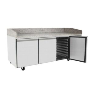 Atosa EPF3485 3 Door Refrigerated Pizza Prep Table 420L