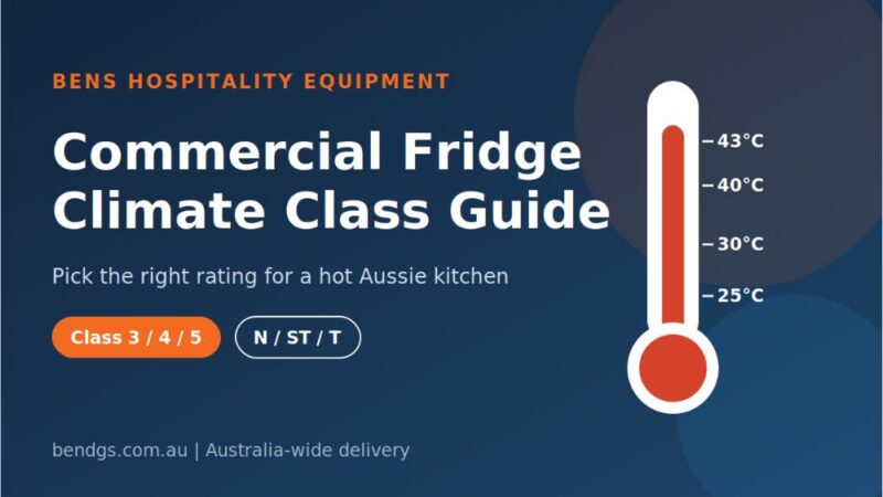 commercial fridge climate class guide