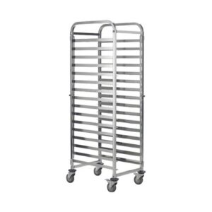 Stainless Steel 1/1 GN Pan Trolley 16 Tier