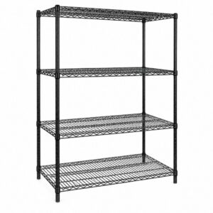 1220mm 4 Tier Kitchen Shelving Cold & Dry Storage 610D × 1880H mm