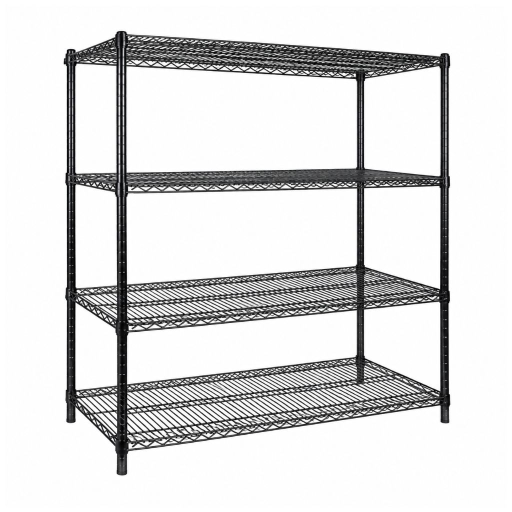 1525mm 4 Tier Kitchen Storage Shelving 610D × 1880H mm