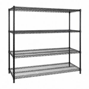 1830mm Kitchen Storage Wire Shelf 4 Tier 610D × 1880H mm