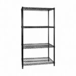 915mm Kitchen Shelving 4 Tier Commercial Storage 457D × 1880H mm