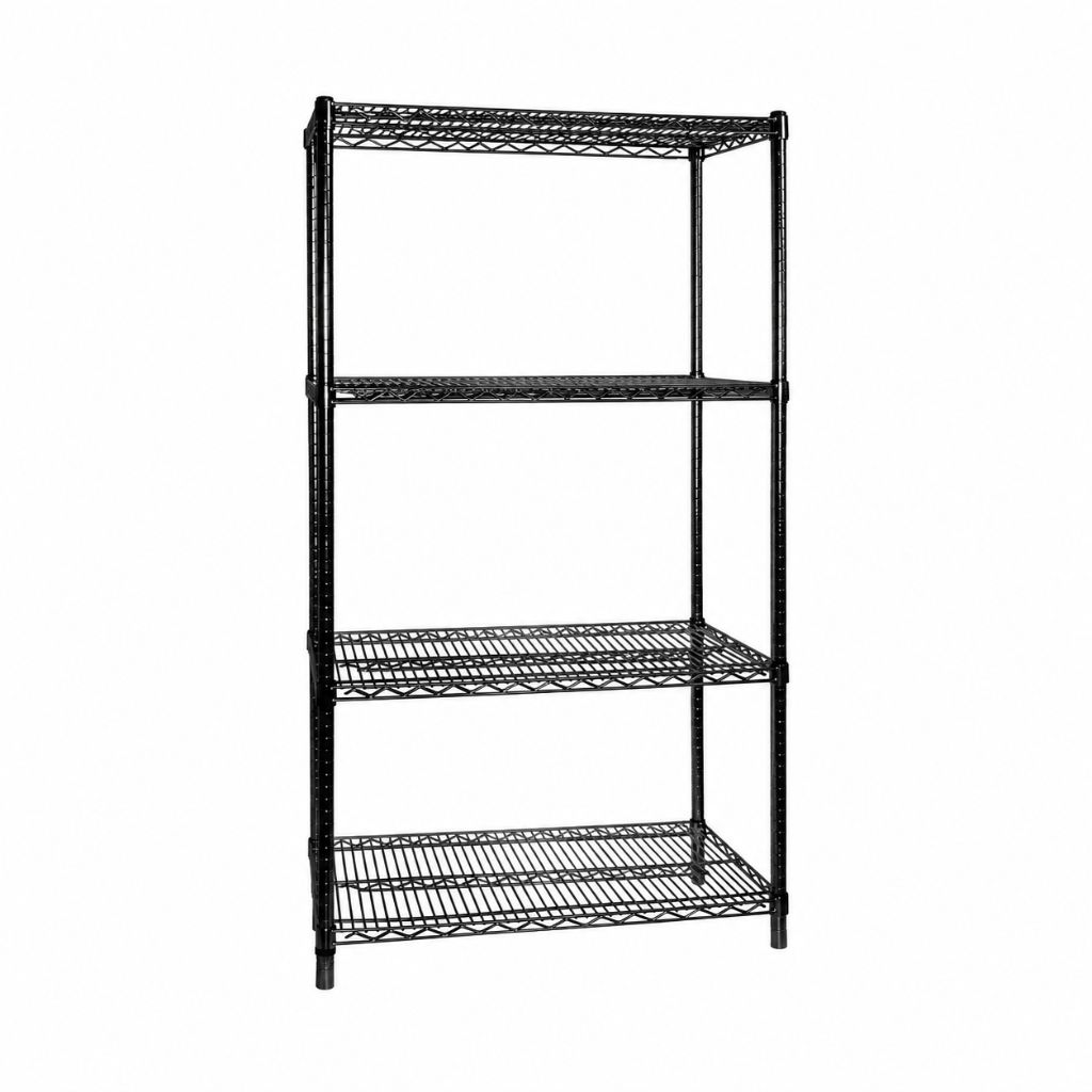 915mm Kitchen Shelving 4 Tier Commercial Storage 457D × 1880H mm