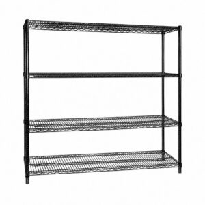 1830mm Kitchen Shelf 4 Tier Cool & Dry Storage 457D × 1880H mm