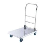 Stainless Steel Platform Trolley 900 × 550 × 870mm Anti-shock